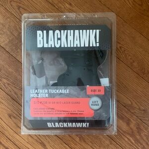 Blackhawk Leather Tuckable Holster - Black